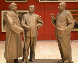 銅雕彌勒佛，大肚彌勒佛銅雕