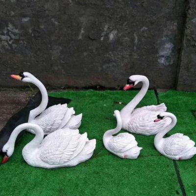 石雕公園噴水天鵝有什么寓意？