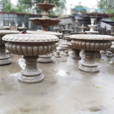 歐式花缽戶(hù)外公園街道大型花盆