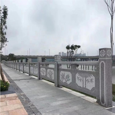 花崗巖客戶欄板，步道護(hù)欄板