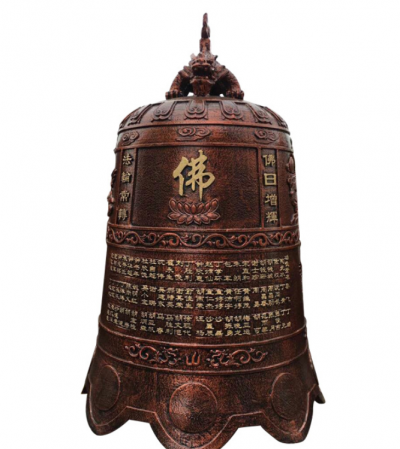 玻璃鋼仿銅佛鐘，吊鐘