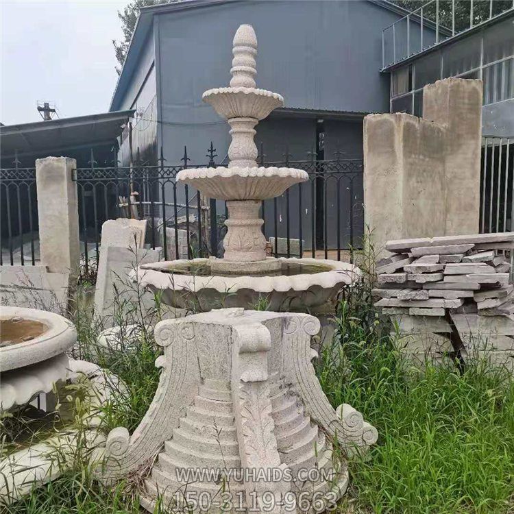 園林景觀戶(hù)外石雕噴泉水景流水?dāng)[件雕塑