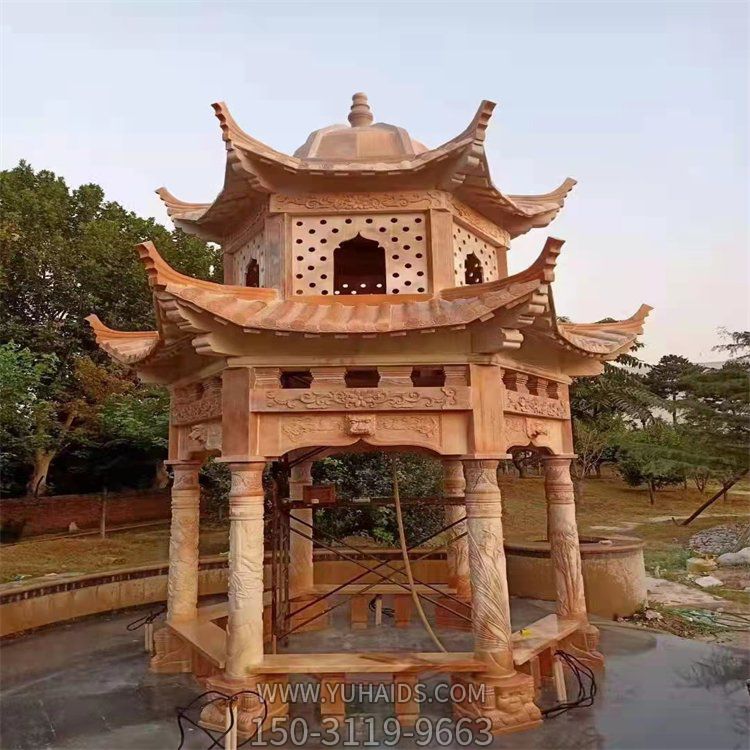 戶外園林庭院大理石晚霞紅二層中式?jīng)鐾さ袼?>
                                <h2>戶外園林庭院大理石晚霞紅二層中式?jīng)鐾さ袼?參數(shù)說明</h2>
                                                                        <table>
                                      <tr>
                                        <th>產(chǎn)品標(biāo)題</th>
                                        <td>戶外園林庭院大理石晚霞紅二層中式?jīng)鐾さ袼?/td>
                                      </tr>
                                      <tr>
                                        <th>發(fā)布時間</th>
                                        <td>2023-06-08 07:22</td>
                                      </tr>
                                      <tr>
                                        <th>價格</th>
                                        <td><span>電話咨詢</td>
                                      </tr>
                                                                              <tr>
                                          <th>雕刻內(nèi)容</th>
                                          <td>園林、涼亭、園林</td>
                                        </tr>
                                                                              <tr>
                                          <th>制作材質(zhì)</th>
                                          <td>晚霞紅、大理石</td>
                                        </tr>
                                                                          </table>
                                <h2>戶外園林庭院大理石晚霞紅二層中式?jīng)鐾さ袼?詳細說明</h2>
                                <p>玉海雕塑是一家綜合性的雕塑公司，擁有多款戶外園林庭院大理石晚霞紅二層中式?jīng)鐾さ袼苣Ｐ停杉庸ざㄖ贫喾N戶外園林庭院大理石晚霞紅二層中式?jīng)鐾さ袼?，支持材質(zhì)、樣式、風(fēng)格、尺寸大小等方面的調(diào)整修改定制。我們所加工制作的戶外園林庭院大理石晚霞紅二層中式?jīng)鐾さ袼苜|(zhì)優(yōu)價廉，遍布全國多個省市地區(qū)，想要了解更多案例圖片，請電話或微信咨詢。材質(zhì)、大小、樣式等都可以按需定制，還可根據(jù)您提供給的戶外園林庭院大理石晚霞紅二層中式?jīng)鐾さ袼軜訄D進行制作！如有相關(guān)需求，歡迎致電（微信同號）：<span>150-3119-9663</span></p>
                                                                <div   class=