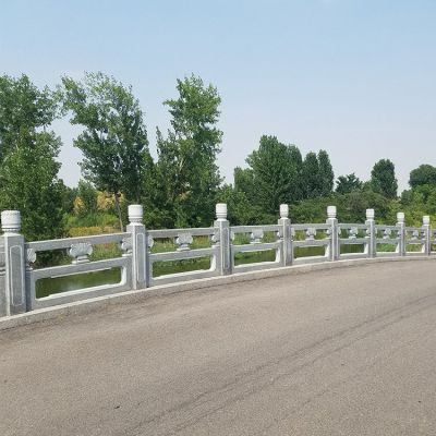 大理石石雕戶(hù)外路邊鏤空圍欄雕塑