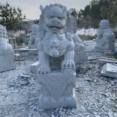 北方石獅子，傳統(tǒng)獅子大理石石雕